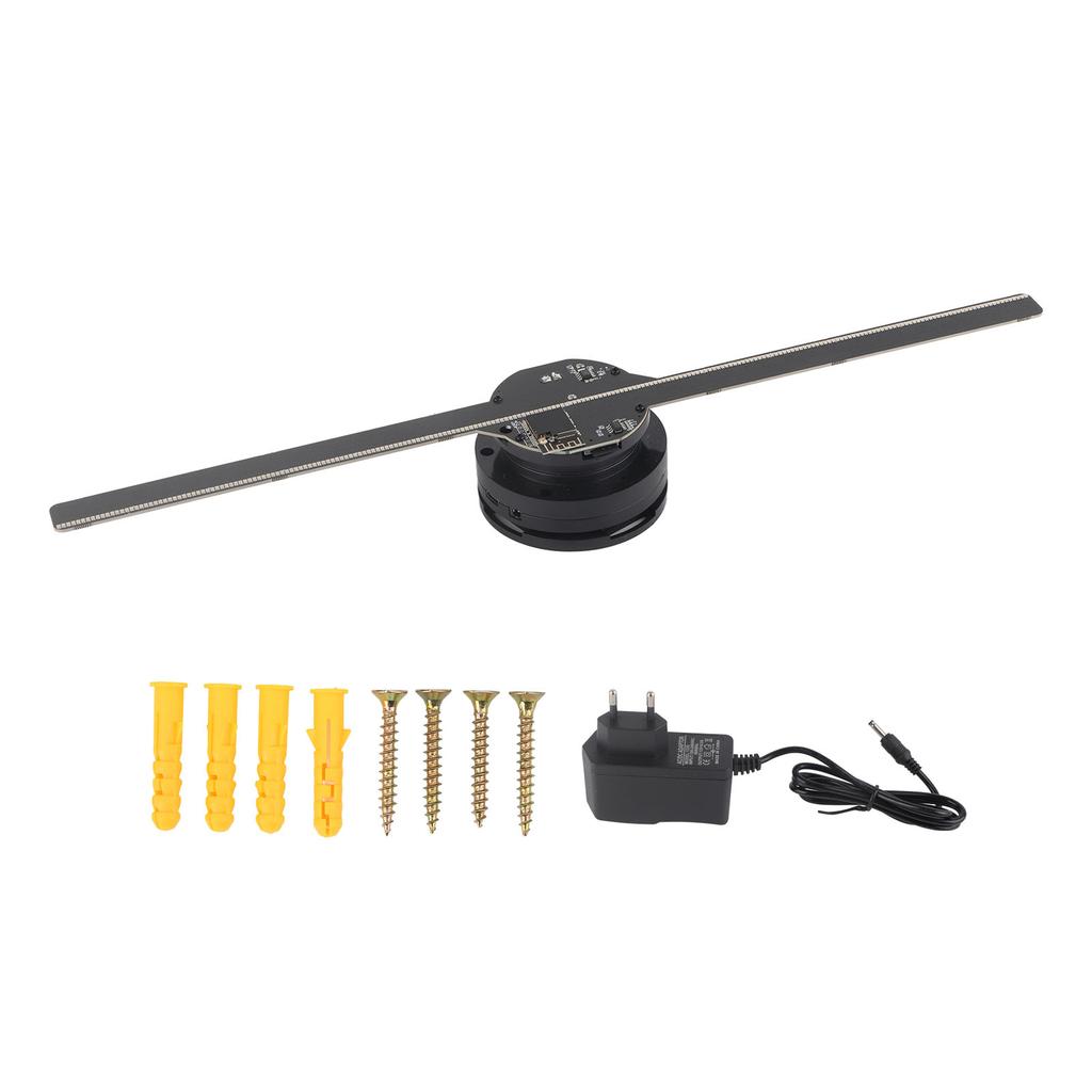 Z1S 42cm 3D Holographic Projection Advertising Machine Naked Eye 3D Holographic Projection Fan for