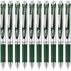 Гелевая шариковая ручка Pentel, 0,7 мм, Лесной зеленый, 10 шт., BL77-D3 (10)