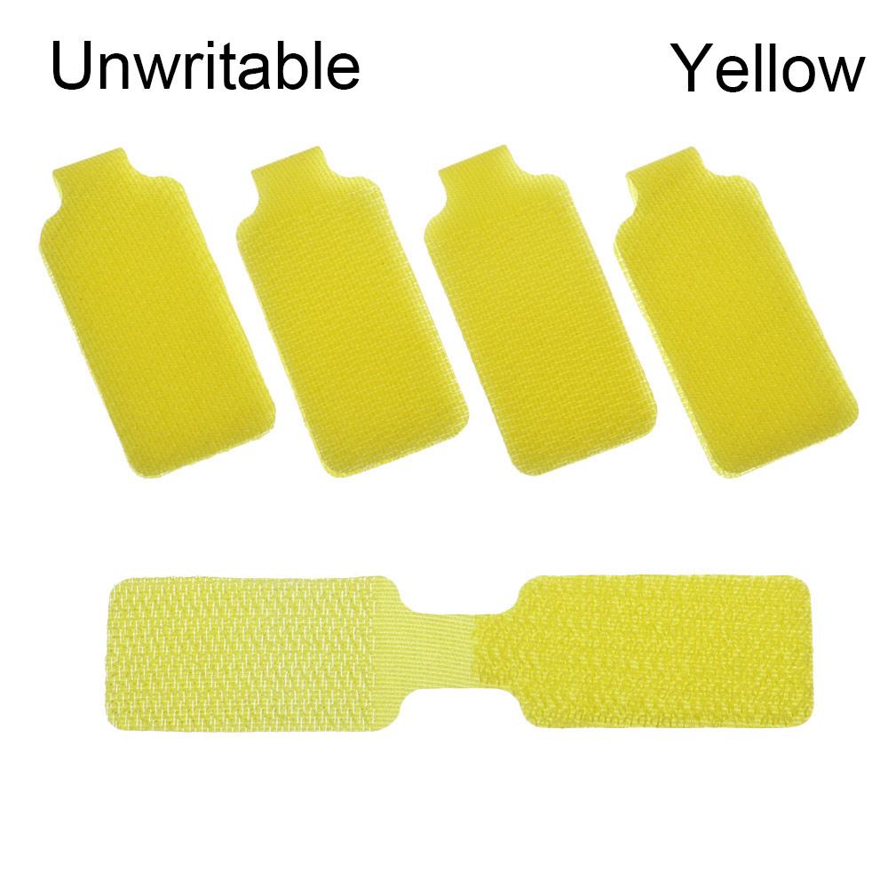 5pcs Writable Nylon Cable Labels Colorful Adhesive Wire Labels Electrical Cables Organize Tie Cord Identification Cord Protector
