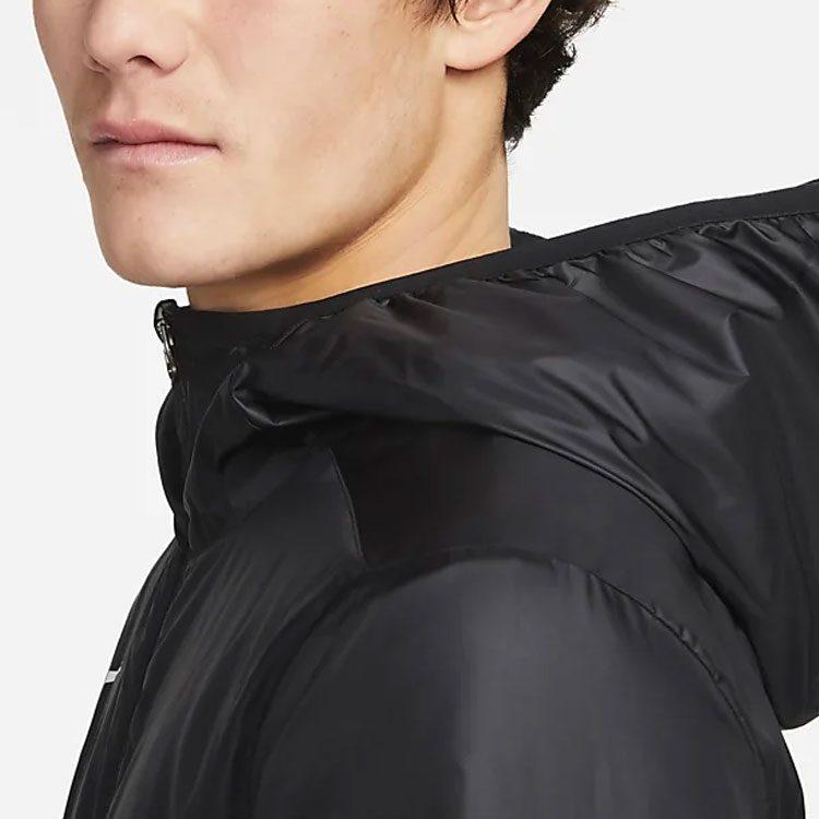 Nike Куртки Мужские Черные С Капюшоном Умеренные Другие CW6768-010