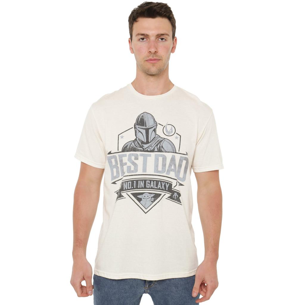Star Wars: The Mandalorian Mens No. 1 In Galaxy T-Shirt