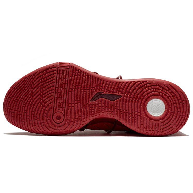 Li Ning Flash 8 Premium Shock Absorption Non-Slip Wear-Resistant Low-Top Basketball Shoes Men Sneaker Red ABAS005-5