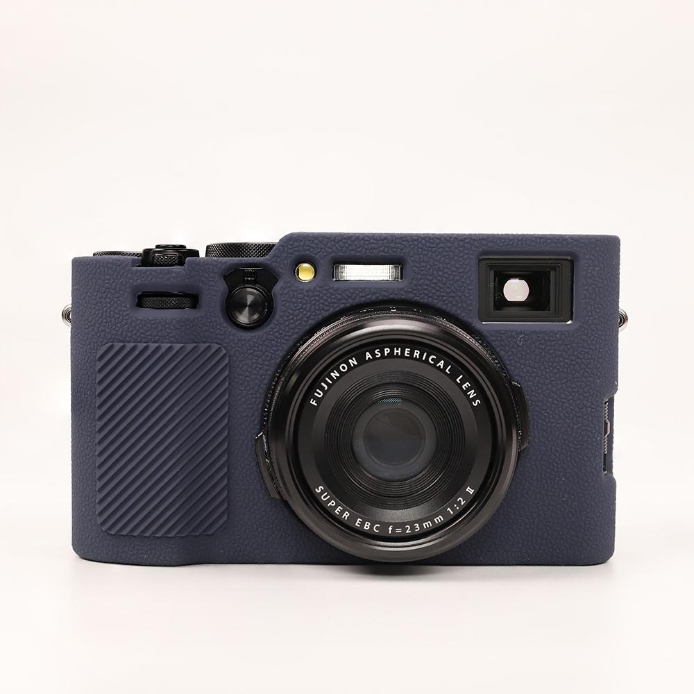 X100VI Мягкий силиконовый бронированный чехол для корпуса камеры для Fujifilm X100VI Резиновая накладка-скин