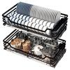 Handon Nano Black Deep Kitchen Dish Cabinet