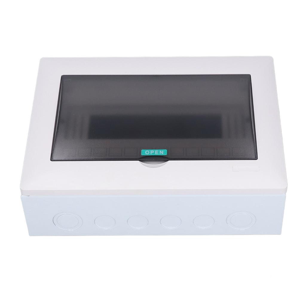 Распределительная коробка защита 12 модулей накладная автоматический выключатель DIN-рейка прозрачная крышка