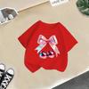 Children's Casual Short-sleeved T-shirt - Summer Girl's Cute Cherry T-shirt