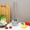 Stainless Steel Water Ladle Cup Easy To Clean Long Handled with Spout Spoon Dipper for Bath Rinse