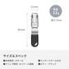 Victorinox Книпсер для ногтей Черный Книпсер для ногтей Sharp Sharp Swiss Made Нержавеющая сталь Компактный [] 8.2050.3B1-X1