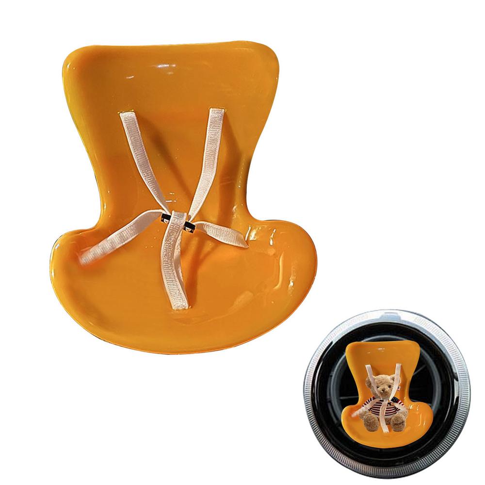 Милое украшение для автомобиля, автомобильный воздухозаборник, кукольная пряжка для сиденья, дизайн, украшение для салона автомобиля для всех видов моделей автомобильных воздухозаборников