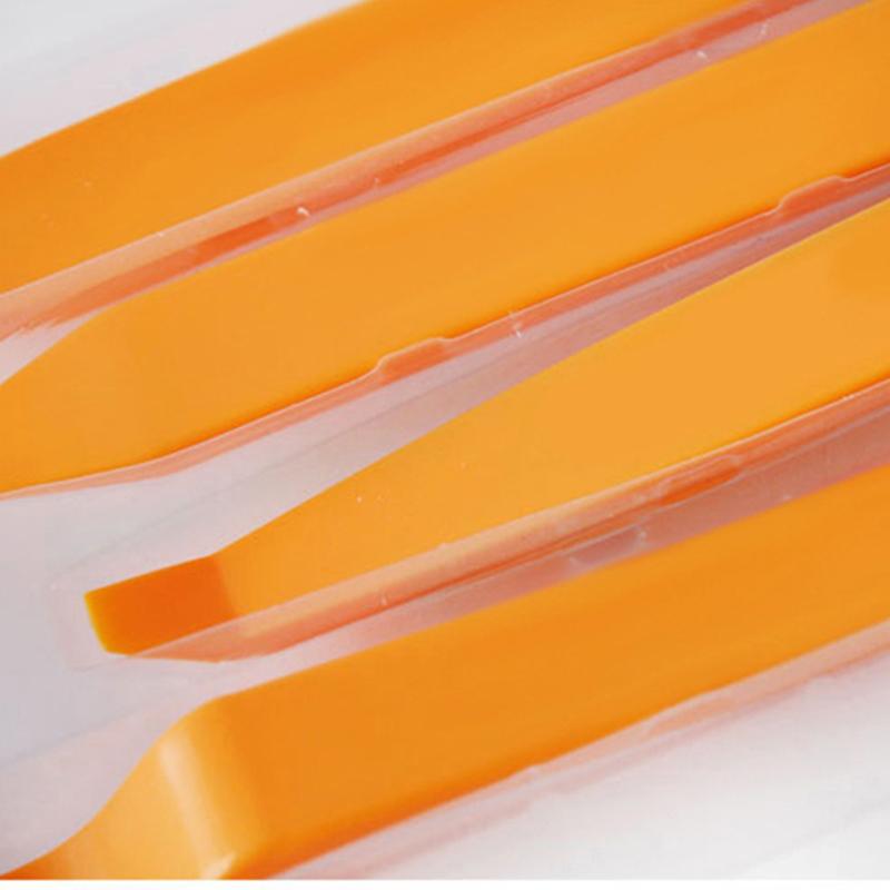 4Pcs Auto Car Radio Panel Door Clip Panel Trim Dash Audio Removal Installer Pry Kit Repair Tool