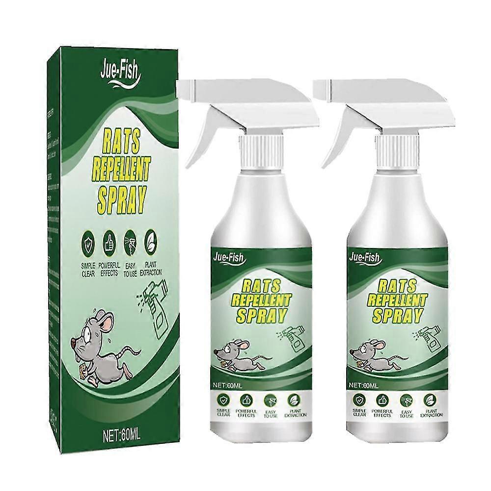 2x Strong & Natural Peppermint Essential Oil Spray Mice Rodent Repellent Spray,hww