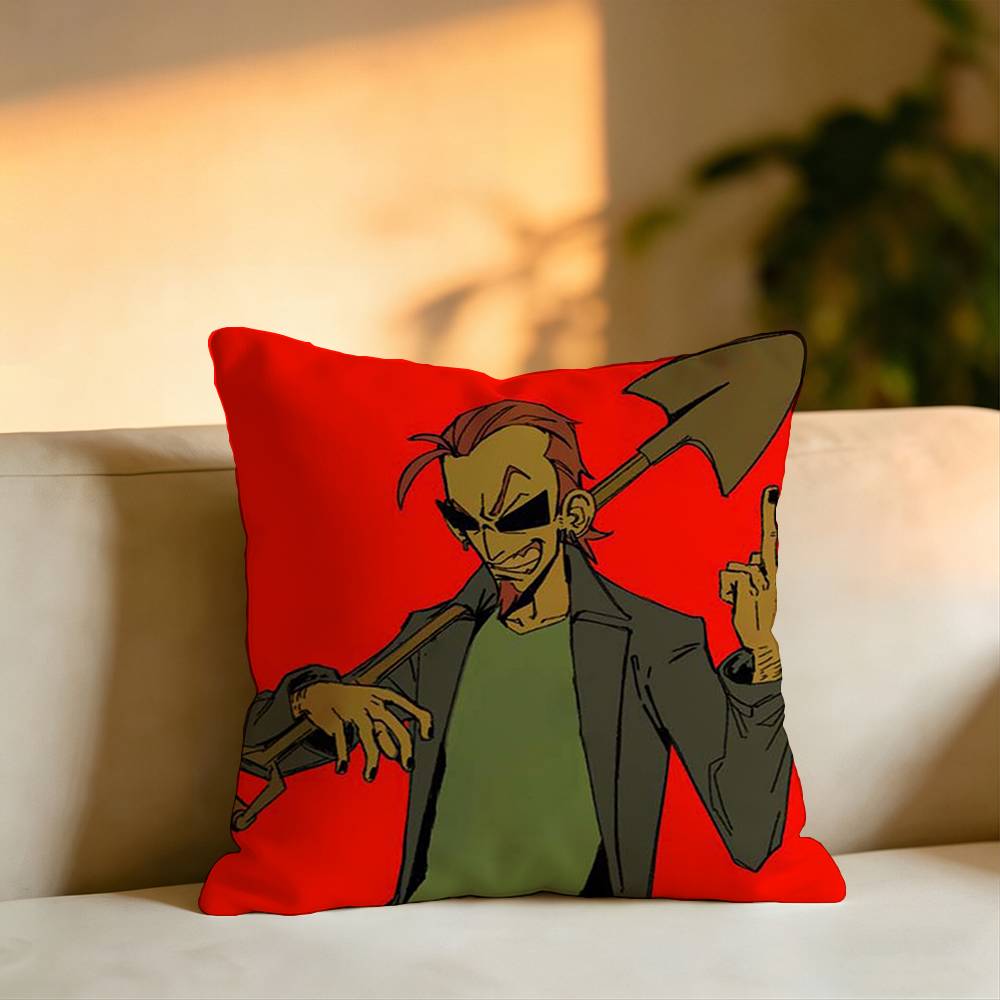 Game The PPostal DDude Pillow Case Square DoubleSided Sofa Cushion Cover Bedroom Bedside Pillow