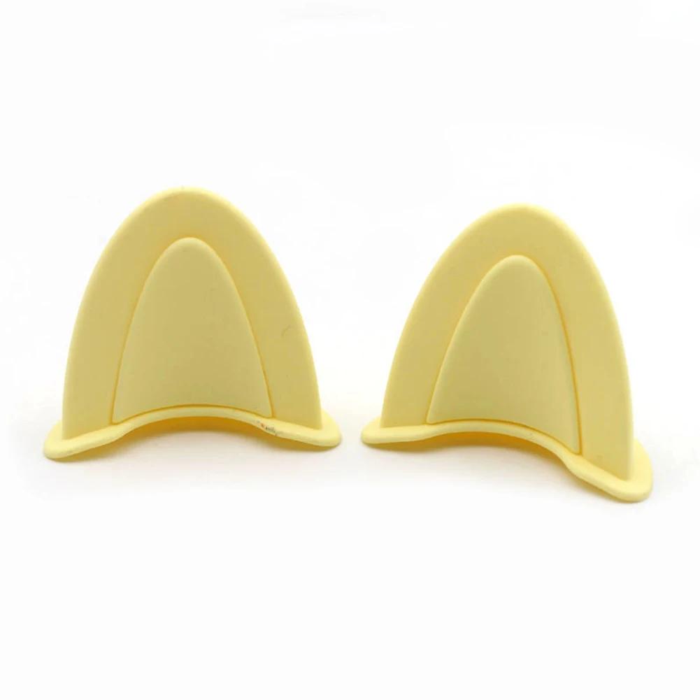 2Pcs Cute Cat Ears Helmet Decoration Motorcycle Electric Stickers Decor Multicolor Motorcycle Helmets Accessories Universal