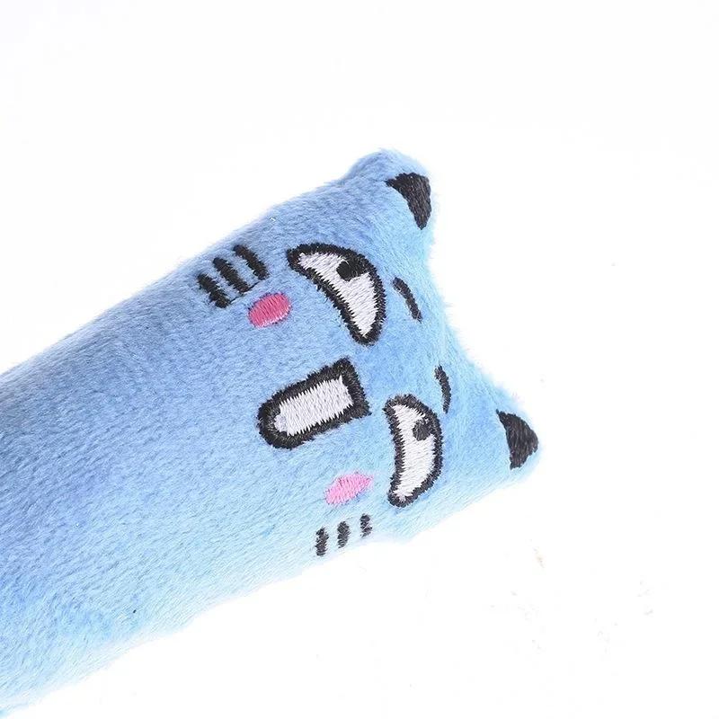 Игрушка для питомца Шорох Звук Игрушка Кошачья Мята Товары для кошек Милые игрушки для кошек Котенок Скрежет зубов Кошка Плюшевая Подушка для большого пальца Товары для питомцев Gatos