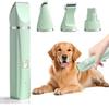 Low Noise Cordless Pet Shaver 4 Different Blades Electric Dog Clippers Dog Trimmer  Puppy Haircut