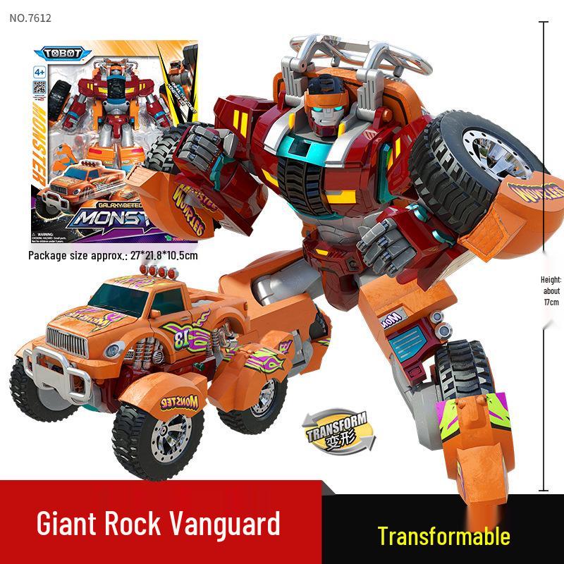 Игрушка-робот-трансформер Tobot Warriors - Галактические детективы Соник Тандер для мальчиков