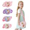 Kids' Unicorn Plush Crossbody Bag - Cute Heart Design for Girls