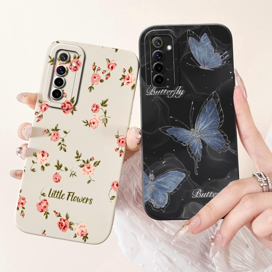 Чехол для Realme 6 Pro Чехол для Realme 6i 6S Стильный чехол с рисунком конфет Ударопрочный чехол для телефона Для Realme 6S 6i Realme6 Pro Мягкий корпус из ТПУ