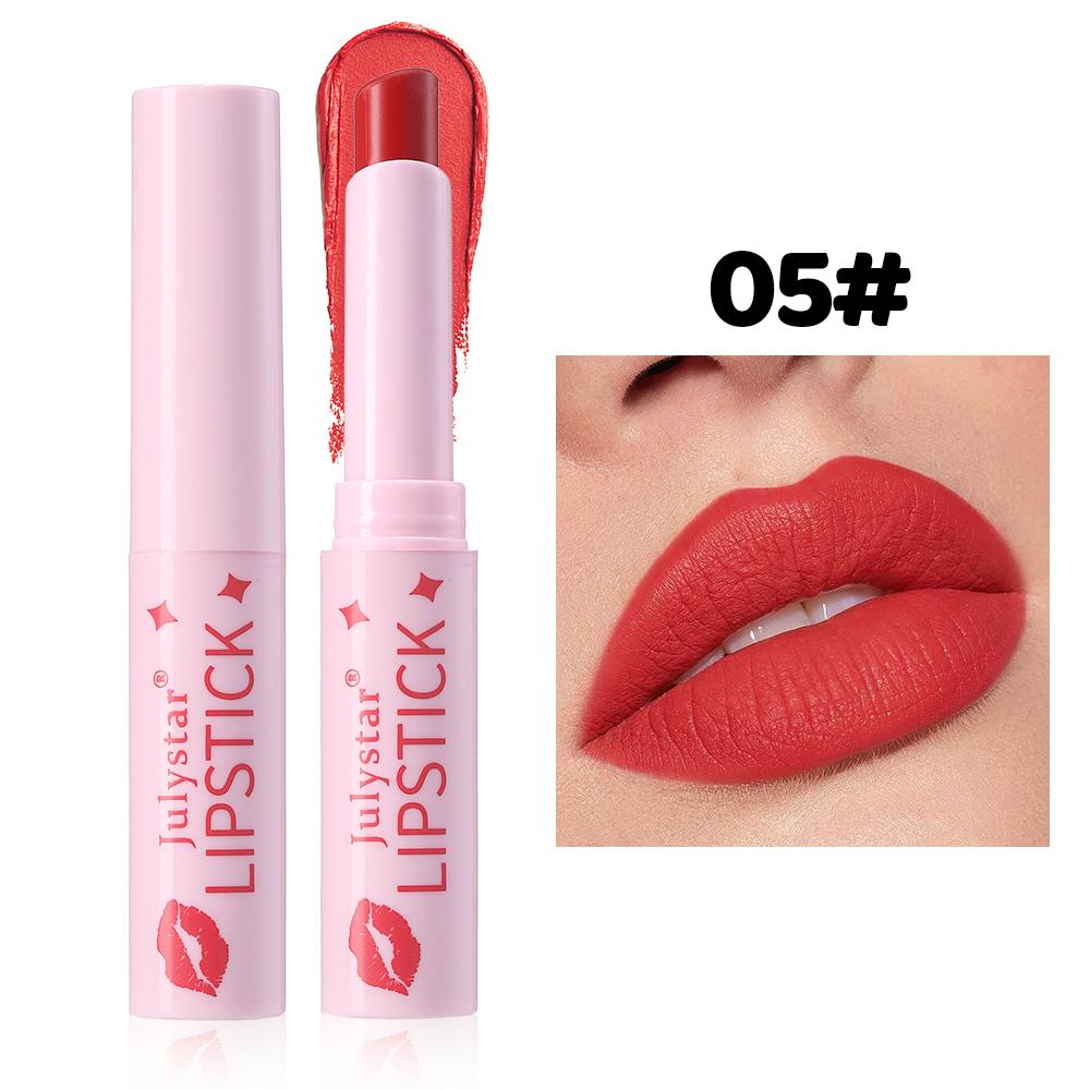 Brown Matte Velvet Lipstick for Makeup 8 Colors Waterproof Matte Contour Tint Lipstick Pen Long Lasting Sexy Pink Red Lip Glaze