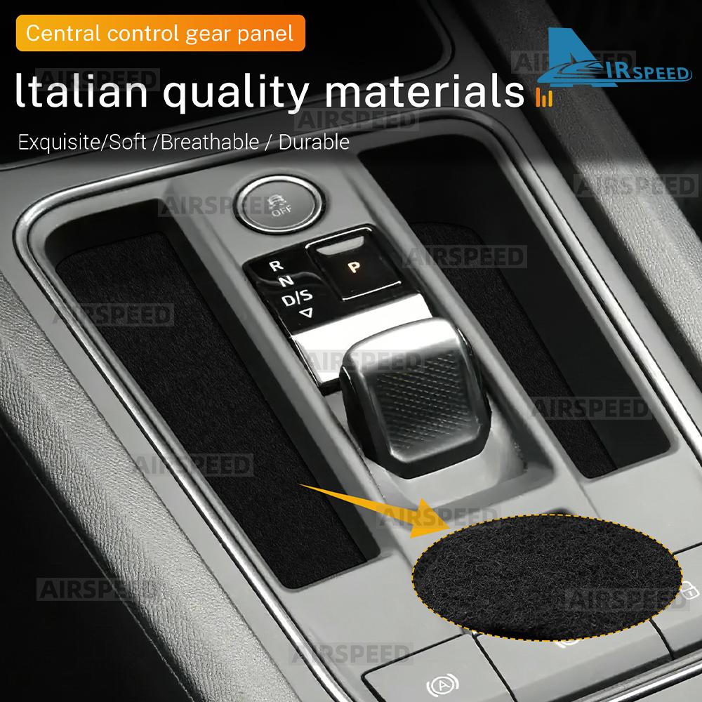 Для Seat Leon MK4 Cupra Leon Cupra Formentor 2020 2021 2022 2023 2024 2025 Наклейка для хранения на панель переключения передач центральной консоли Интерьер