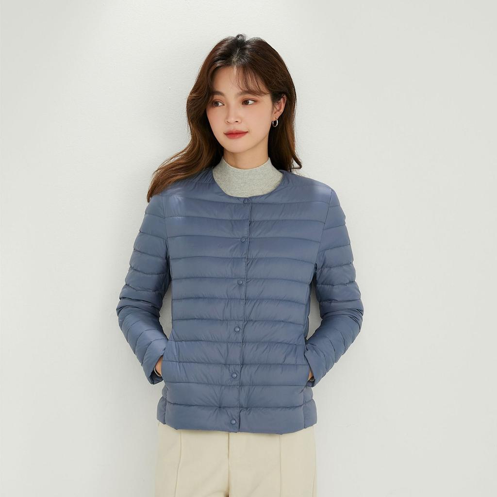 2023 Autumn Winter Down Jacket Women Slim Thin Light 90% White Duck Down Coat Parkas Ladies Long Sleeve Large Size Warm Outwears