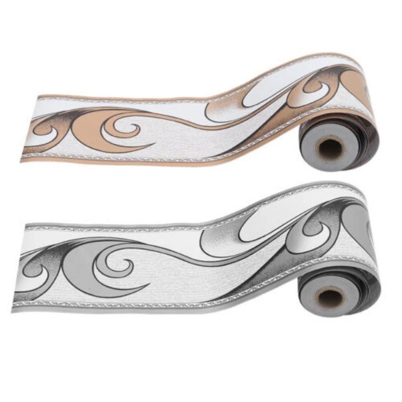 1 рулон 5 см x 10 м водонепроницаемые самоклеящиеся наклейки на стену своими руками произвольно вырезанные ПВХ талия домашний декор