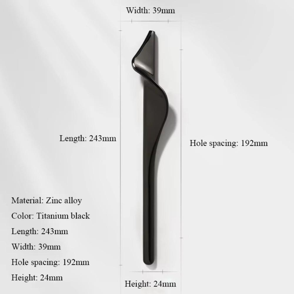 Zinc Alloy Wardrobe Door Handles Light Gold Dresser Drawer Knobs Furniture Handles for Wardrobe