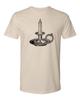 Коттедж Cult Clothing Футболка Хлопок Готика Ведьма Оккультизм Викторианский Подсвечник