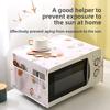 1PC PEVA Reusable Storage Isolate Oil Fume Microwave Protection Home Decoration Cartoon Pattern Dirt-Resistant 85x35cm