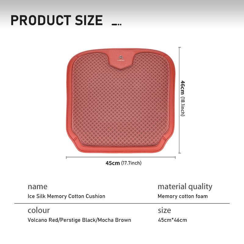 Car Seat Cushion Thicken Breathable Ice Silk Protector Pad For Citroen C4 C3 C5 C1 C2 C6 VTS C4L DS3 DS4 DS5 Grand Berlingo