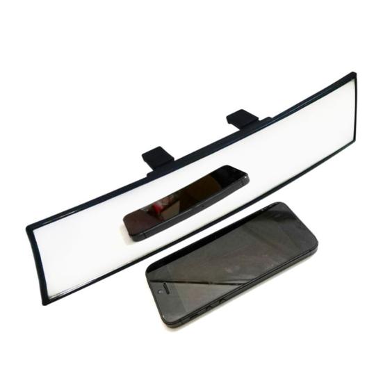 Расширитель зеркала заднего вида Широкоугольное выпуклое Салонное зеркало заднего вида с клипсой Универсальное Антибликовое Панорамное зеркало заднего вида