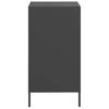 Vidaxl Szafka, Czarna, 35X39X73,5 Cm, Stal Walcowana Na Zimno