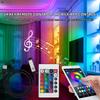 3M USB RGB светодиодная лента 60 светодиодов 5V SMD2835 Bluetooth управление гибкая ленточная лампа для спальни компьютер ТВ подсветка