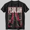Футболка Pearl Jam Гранж Рок Музыка Графическая футболка Унисекс Черная