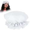 Чепчик горничной Гигантский Детский С оборками Нежное Кружево для Женщин Леди Хэллоуин Косплей Головной убор Аксессуар