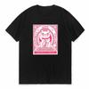 Unisexeki Neko Print Women T Shirt Short-sleeved Personalize Summer Female T-shirts Graphic Tees Japanese Lucky Cat Kawaii Tshirts