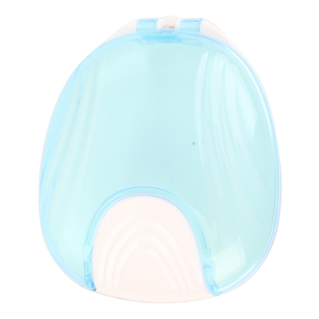Orthodontic Retainer Case Portable Waterproof Mouthpiece Denture Box Container