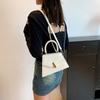 Trendy Small Square Shoulder Bag For Women Chic And Simple Handbag With Lock Summer 2023