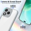 Чехол для Honor X5D X5DPlus с воздушной подушкой, противоударный силиконовый бампер, прозрачная матовая задняя крышка, жесткий чехол для телефона для Honor X5D HonorX5D Plus