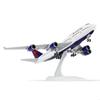 QIYUMOKE Масштаб 1/240 Модель самолета Boeing 747 авиакомпании Delta Airlines, набор для сборки (Длина 30 см) Модель самолета из смолы (Подставка для дисплея в комплекте) - Авиационный подарок/Украшение