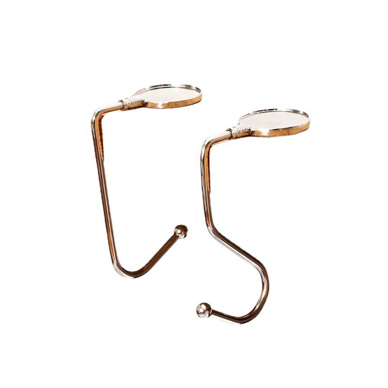 Портативный складной крючок для сумки, вешалка, кошелек, держатели для сумок, складной крючок для стола, женский органайзер для сумки, офисный стол, боковой крючок