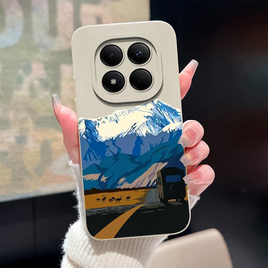 Чехлы Для Redmi Note 15 Pro Plus 4G 5G Мультяшное Сердце Мягкий Силикон Защитный Чехол Для RedmiNote15Pro Plus Защита от Царапин Fundas