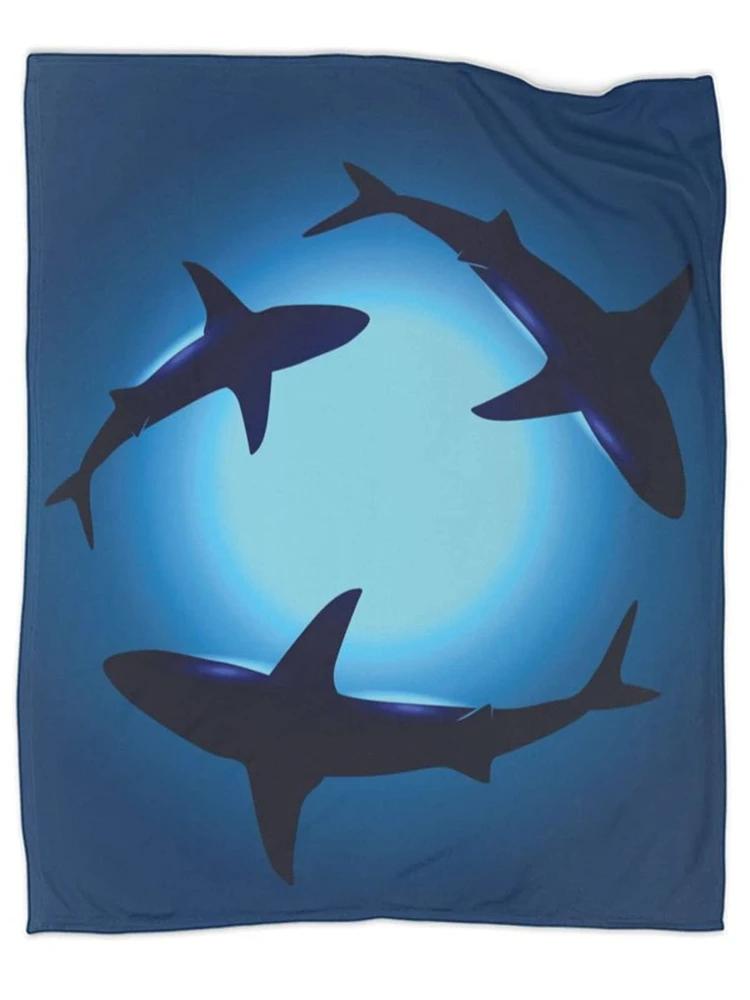 Dolphin Throw Blanket, Soft for Girl Kid Teens Adults, Fleece Cute Warm Cozy Bed Crib or Couch