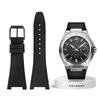 Нейлоновый кожаный ремешок для часов IWC Engineer, ремешок с вырезом, серия IW500501 IW378507 IW322703, черный спортивный холщовый ремешок для часов