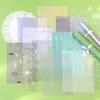 Бумажный набор для любителей писем DIY: 17 многоцветных листов для журналов, 6 уникальных стилей