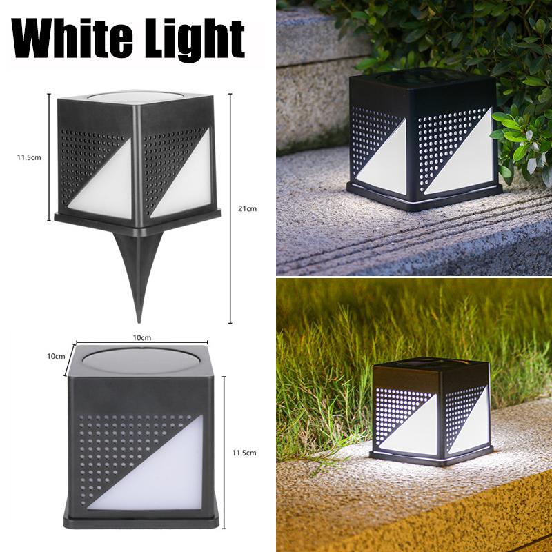 Светодиодный солнечный светильник Capital, водонепроницаемый, солнечный, квадратный, садовый светильник, двор, вилла, сад, интеллектуальное управление освещением, пост, светильники