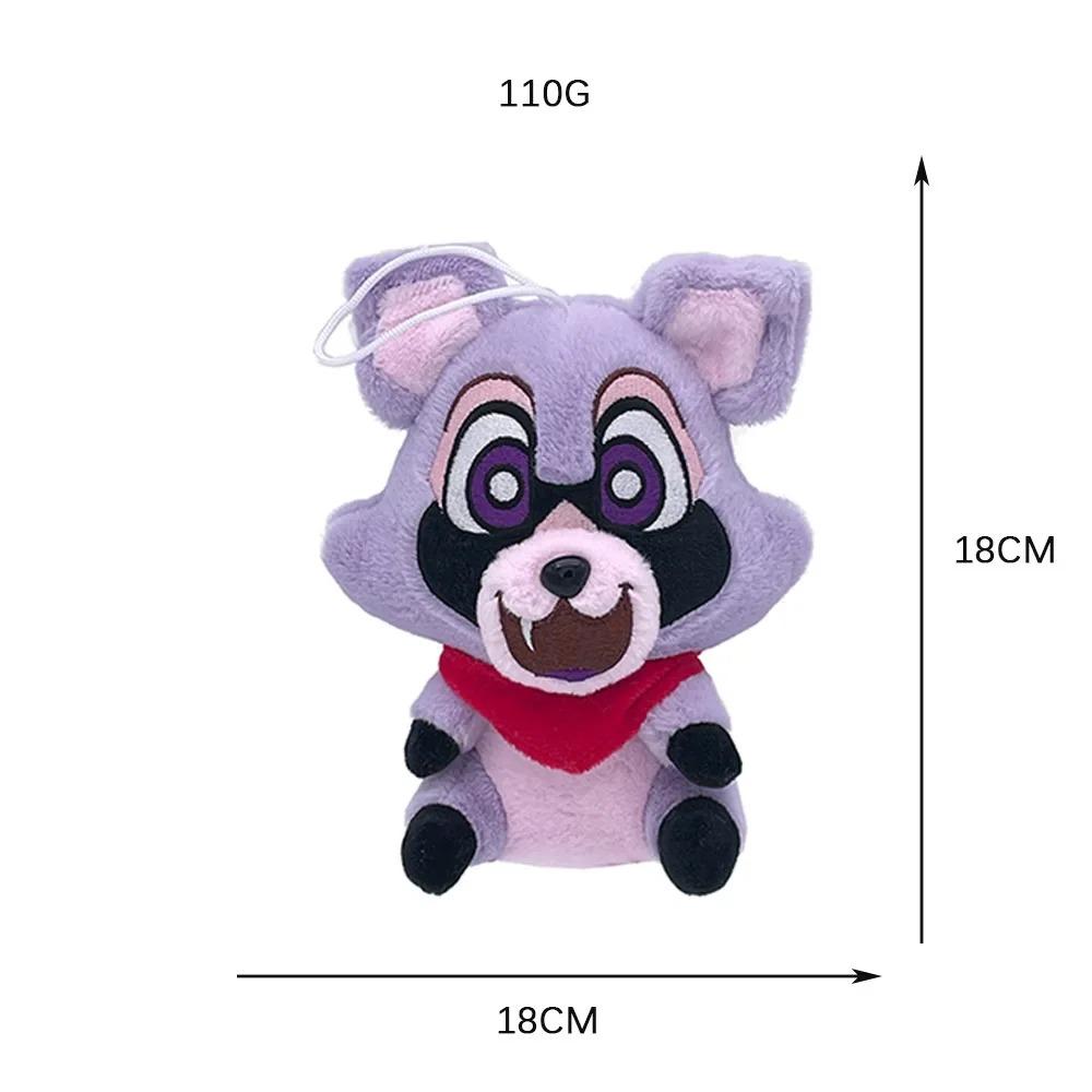 Indigo Park Мягкие игрушки Мультяшный енот Rambly Мягкие куклы Животные Мягкие фигурки Диван Кровать Украшения Подушки Рождественские подарки