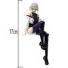 Anime Game Figure 17Cm Seated Position Lucy Rebecca Model Toy Birthday Gift Collection Aciton Figure Desk Decoration Gift