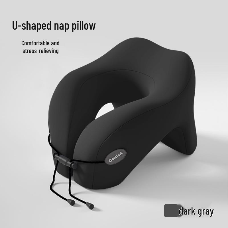 U-образная дорожная подушка из пены с эффектом памяти для поддержки шеи