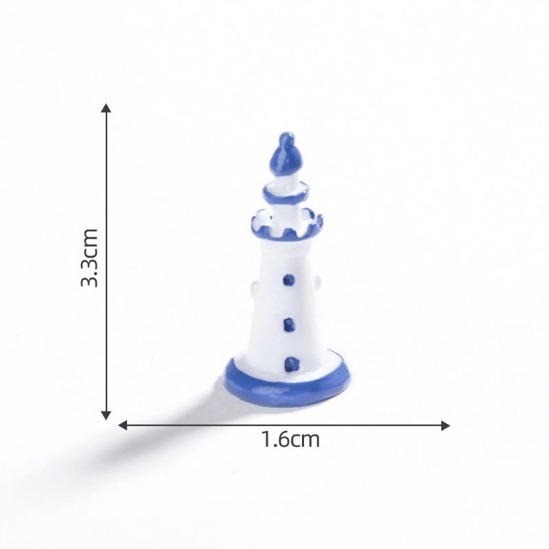 Микро-ландшафт Средиземноморский Маяк Пляж Ландшафтное Украшение Экологическая Бутылка Аксессуары Миниатюрные Мини-украшения